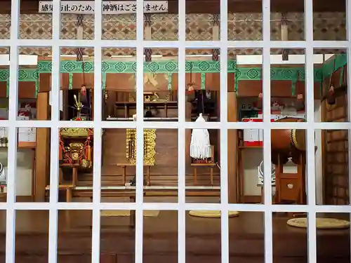 みなと八幡神社の本殿・本堂