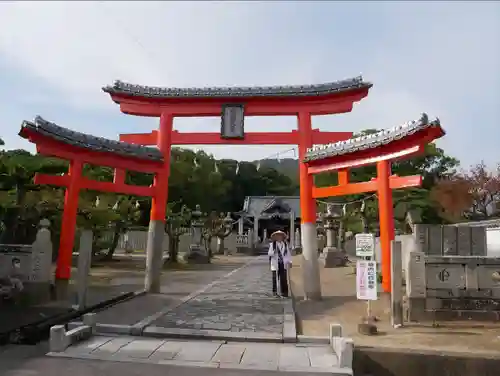 天皇寺の鳥居