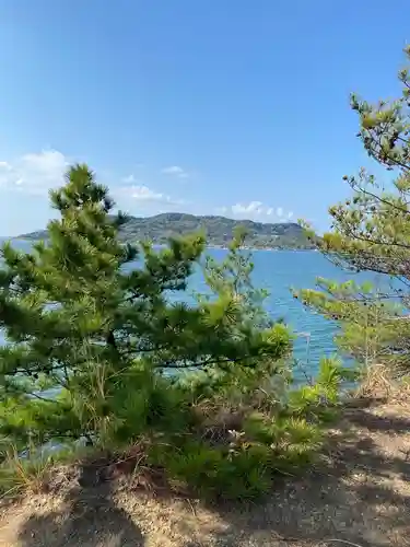 妙見神社の景色