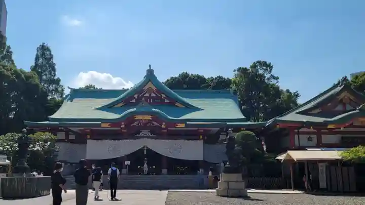 日枝神社の本殿・本堂