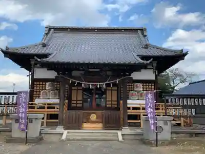 氷川八幡神社の本殿・本堂