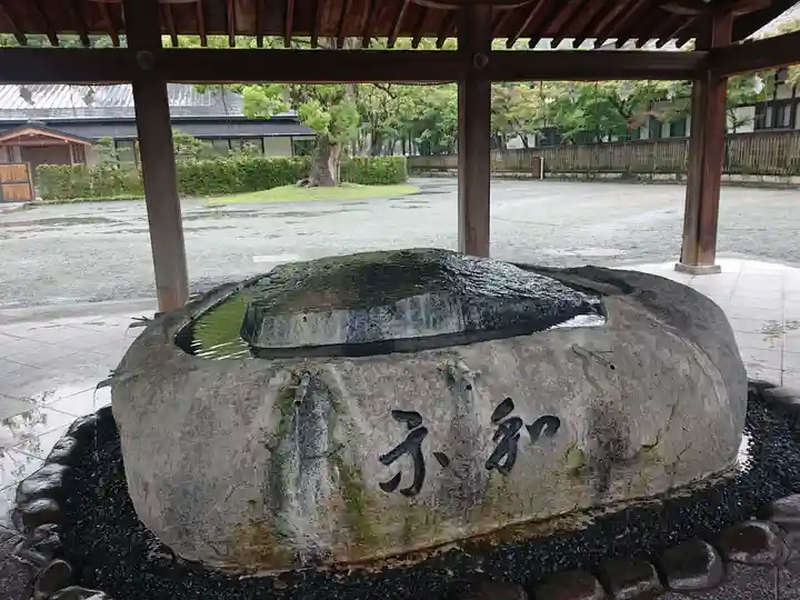 宗像大社の手水舎