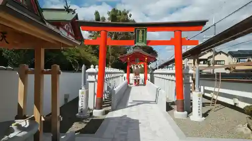 奈加美神社の鳥居