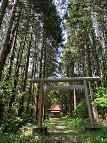 瀧口神社の鳥居