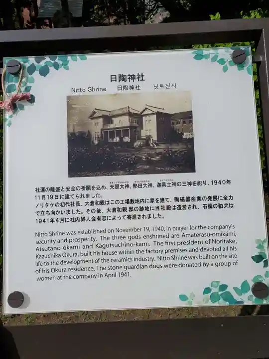 日陶神社の歴史