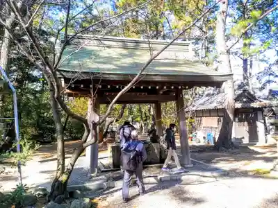 熊野神社の手水舎