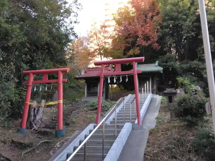 白旗神社(品濃白旗神社)(神奈川県)