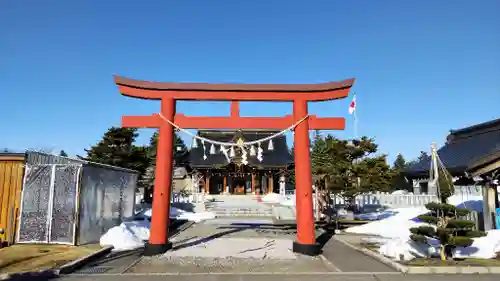 美瑛神社の鳥居