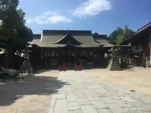 小倉祇園八坂神社の本殿