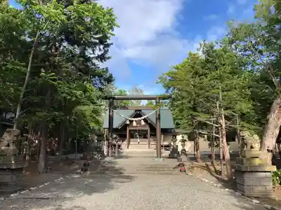 栗沢神社の鳥居