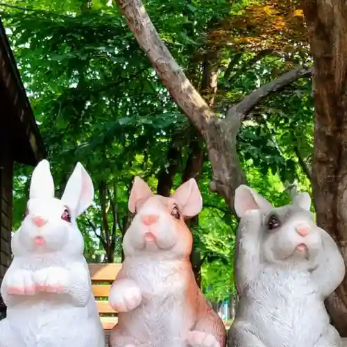 彌彦神社　(伊夜日子神社)の像