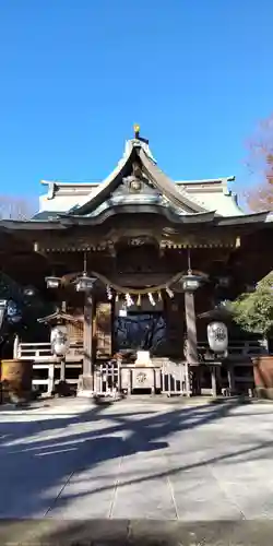 白旗神社の本殿・本堂