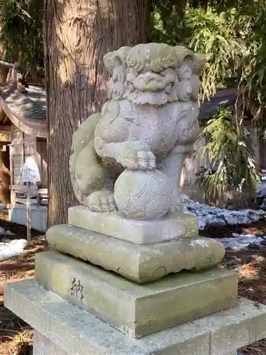 心清水八幡神社の狛犬