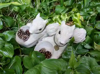 帯広三吉神社の像
