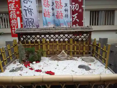 露天神社（お初天神）の庭園