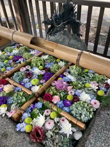 豊平神社の手水