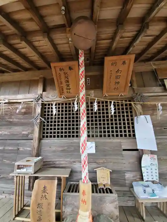 向田神社の本殿・本堂