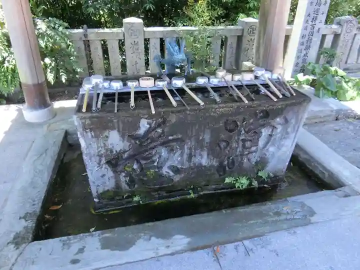 常楽寺の手水舎