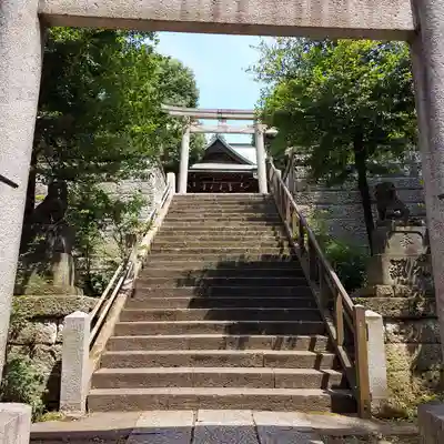 西向天神社の鳥居