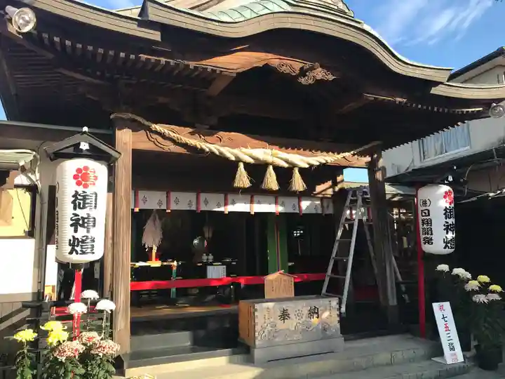粟嶋神社の本殿・本堂