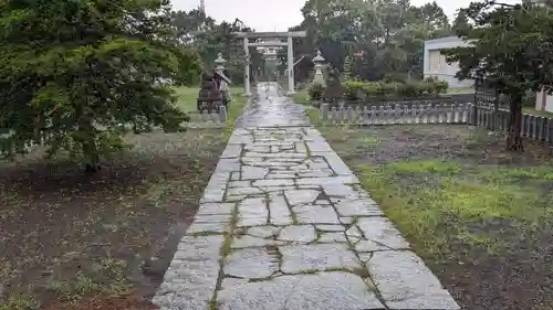 滝川神社の庭園