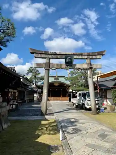 京都ゑびす神社の鳥居