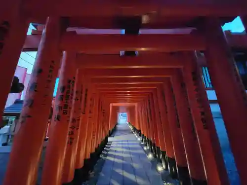 東京羽田 穴守稲荷神社の鳥居