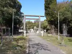 滋賀県護国神社の鳥居