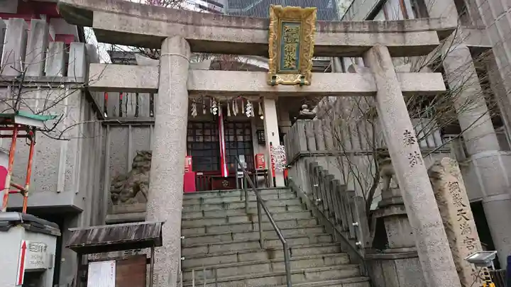 綱敷天神社御旅社の鳥居