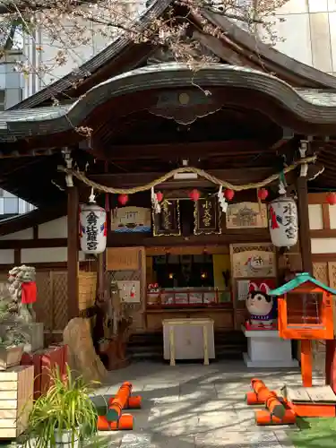 露天神社（お初天神）の本殿