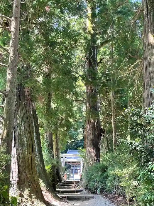 高天彦神社の鳥居