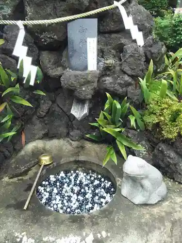 水宮神社の手水