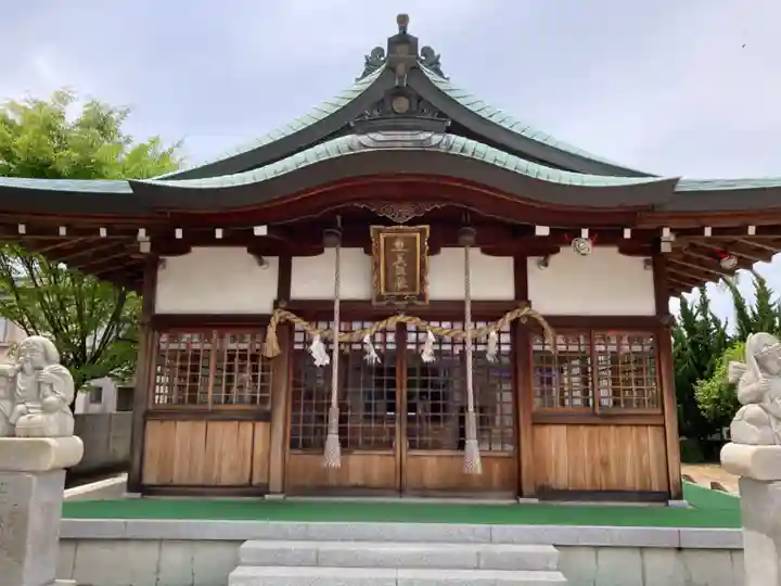 恵美須神社の本殿・本堂