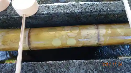 尾山神社の手水舎