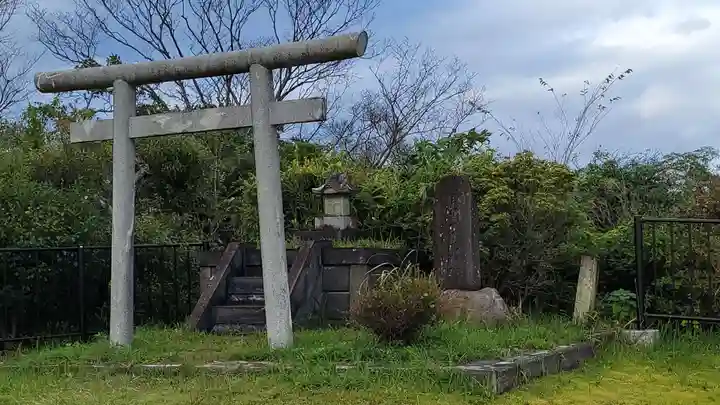 日本平水祝神社の鳥居