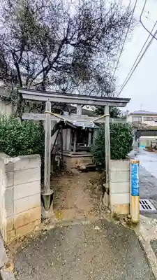 登戸道祖神の鳥居
