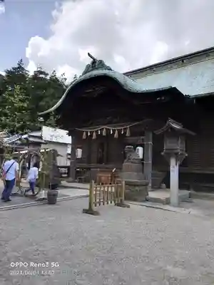 下総国三山　二宮神社の本殿・本堂