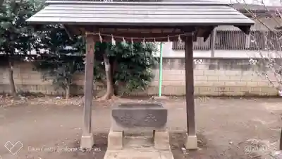菅原神社の手水舎