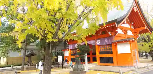 葛飾八幡宮の山門・神門