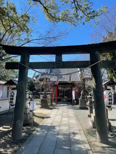 龍ケ崎八坂神社の鳥居