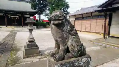 竹間神社の狛犬
