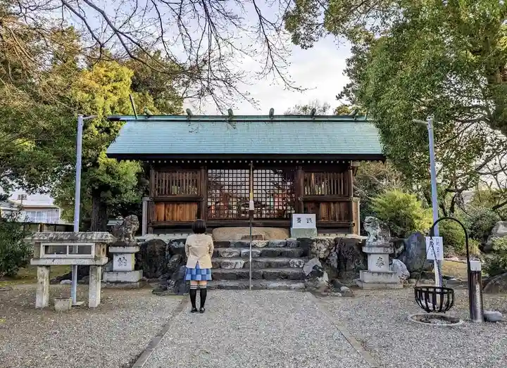 神明社の本殿・本堂