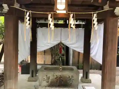 堀越神社の手水舎