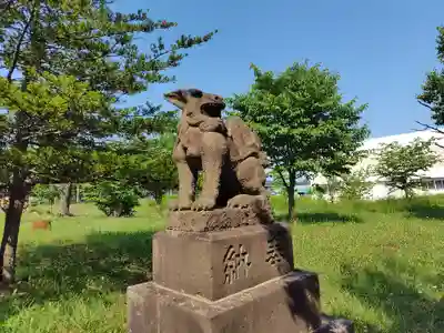 瓜幕神社の狛犬