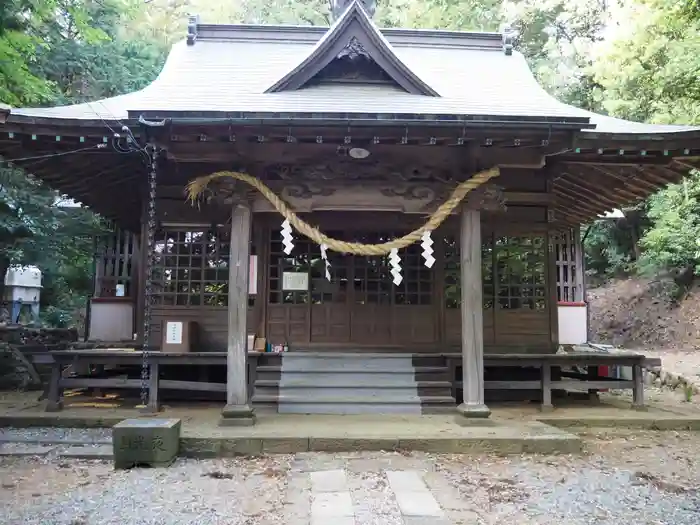 諏訪神社の本殿