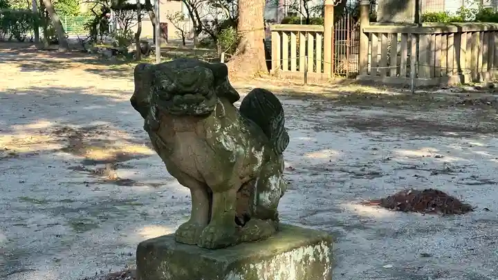 松原神社の狛犬