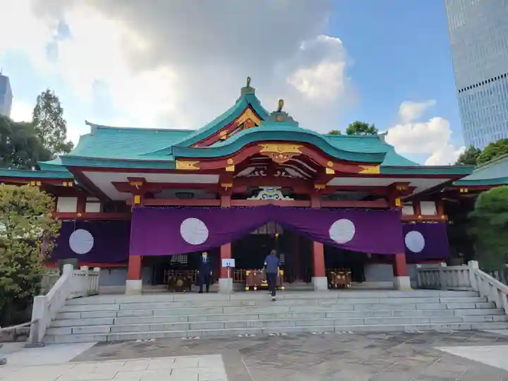日枝神社の本殿・本堂