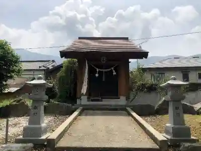 神子畢神社の本殿・本堂