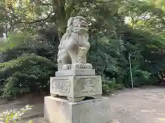 楠郷総社神明社の狛犬