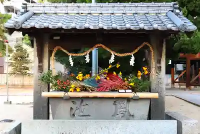 三津厳島神社の手水舎